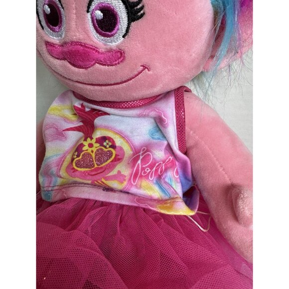 Build A Bear Trolls World Tour Poppy BAB 23” Plush Excellent Condition - Picture 2 of 6